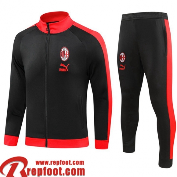 AC Milan Veste Foot noir Homme 23 24 JK811