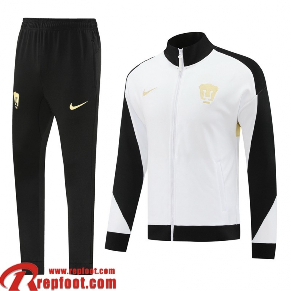 Pumas UNAM Veste Foot Homme 24 25 B240  Pumas UNAM Veste Foot Homme 24 25 B240