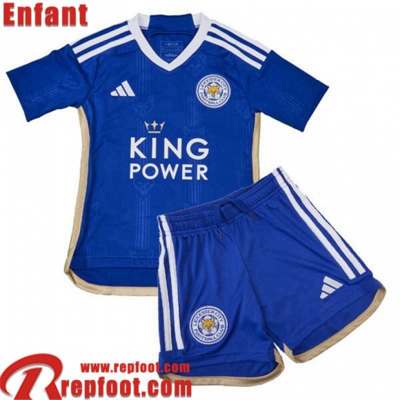 Leicester City Maillot De Foot Domicile Enfant 23 24