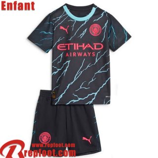 Manchester City Maillot De Foot Third Enfant 23 24