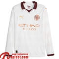Manchester City Maillot De Foot Exterieur Homme Manche Longue 23 24 Manchester City Maillot De Foot Exterieur Homme Manche Longue 23 24