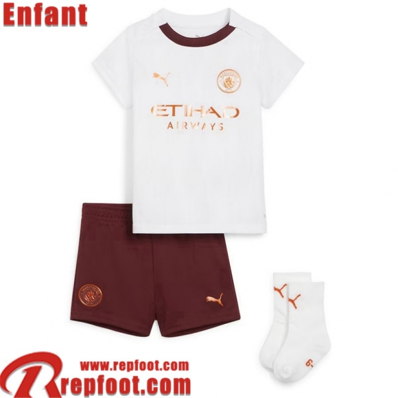 Manchester City Maillot De Foot Exterieur Enfant 23 24