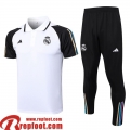 Real Madrid Polo foot Blanc Homme 23 24 PL698
