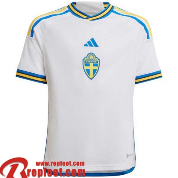 Sweden Maillot De Foot Exterieur Homme 2022