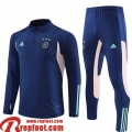 Ajax Survetement de Foot bleu Homme 23 24 TG897