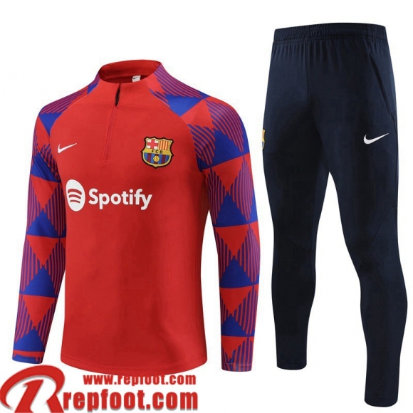 Barcelone Survetement de Foot rouge Homme 23 24 TG900