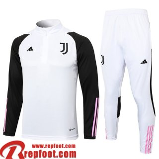 Juventus Survetement de Foot Blanc Homme 23 24 TG926