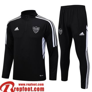 Atletico Mineiro Survetement de Foot noir Homme 23 24 TG932