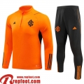 Internacional Survetement de Foot orange Homme 23 24 TG993