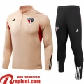 Sao Paulo Survetement de Foot rose Homme 23 24 TG995