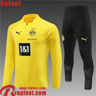 Dortmund Survetement de Foot jaune Enfant 23 24 TK696