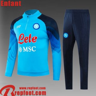 Naples Survetement de Foot bleu Enfant 23 24 TK700