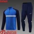 Sport Survetement de Foot bleu Enfant 23 24 TK665