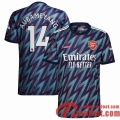 Arsenal Maillot De Foot Third 21 22 Homme # Aubameyang 14