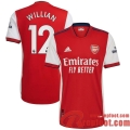 Arsenal Maillot De Foot Domicile 21 22 Homme # Willian 12