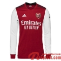 Arsenal Maillot De Foot Domicile 21 22 Homme Manche Longue