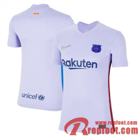 Barcelona Maillot De Foot Extérieur 21 22 Femme