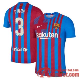 Barcelona Maillot De Foot Domicile 21 22 Homme # Pique 3