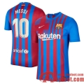 Barcelona Maillot De Foot Domicile 21 22 Homme # Messi 10