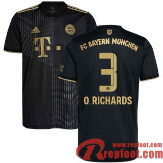 Bayern Munich Maillot De Foot Extérieur 21 22 Homme # Omar Richards 3