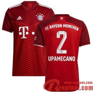 Bayern Munich Maillot De Foot Domicile 21 22 Homme # Dayot Upamecano 2