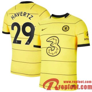 Chelsea Maillot De Foot Extérieur 21 22 Homme # Havertz 29