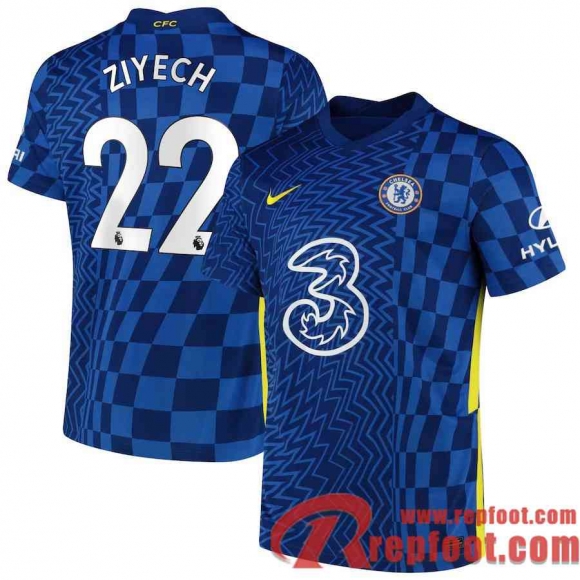 Chelsea Maillot De Foot Domicile 21 22 Homme # Ziyech 22