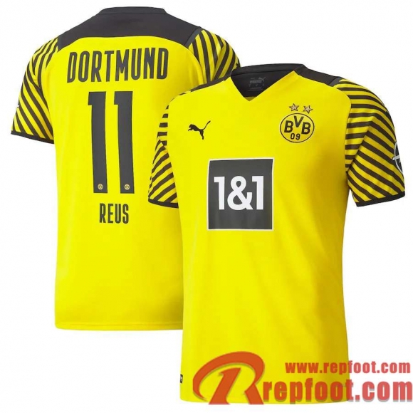 Borussia Dortmund Maillot De Foot Domicile 21 22 Homme # Reus 11  Borussia Dortmund Maillot De Foot Domicile 21 22 Homme # Reus 11