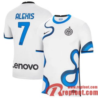 Inter Milan Maillot De Foot Extérieur 21 22 Homme # Alexis 7