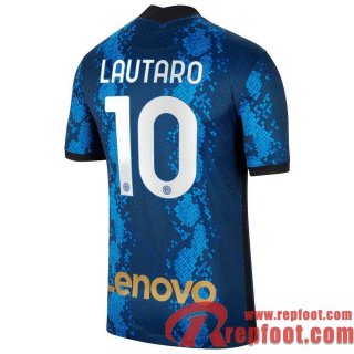Inter Milan Maillot De Foot Domicile 21 22 Homme # Lautaro 10