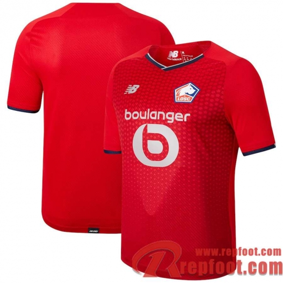 Lille Maillot De Foot Domicile 21 22 Homme Lille Maillot De Foot Domicile 21 22 Homme
