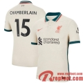 Liverpool Maillot De Foot Extérieur 21 22 Homme # Chamberlain 15