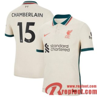 Liverpool Maillot De Foot Extérieur 21 22 Homme # Chamberlain 15