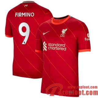 Liverpool Maillot De Foot Domicile 21 22 Homme # Firmino 9