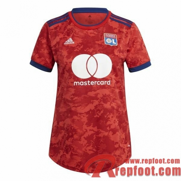 Olympique Lyon Maillot De Foot Extérieur 21 22 Femme