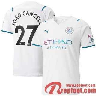 Manchester City Maillot De Foot Extérieur 21 22 Homme # João Cancelo 27