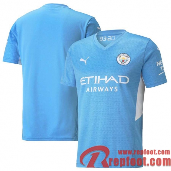 Manchester City Maillot De Foot Domicile 21 22 Homme