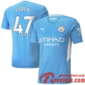 Manchester City Maillot De Foot Domicile 21 22 Homme # Foden 47