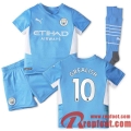 Manchester City Maillot De Foot Domicile 21 22 Enfant