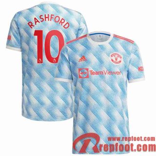 Manchester United Maillot De Foot Extérieur 21 22 Homme # Rashford 10