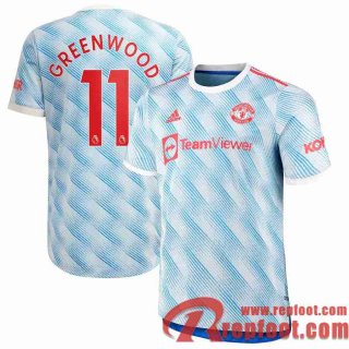Manchester United Maillot De Foot Extérieur 21 22 Homme # Greenwood 11