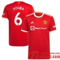 Manchester United Maillot De Foot Domicile 21 22 Homme # Pogba 6