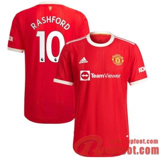 Manchester United Maillot De Foot Domicile 21 22 Homme # Rashford 10