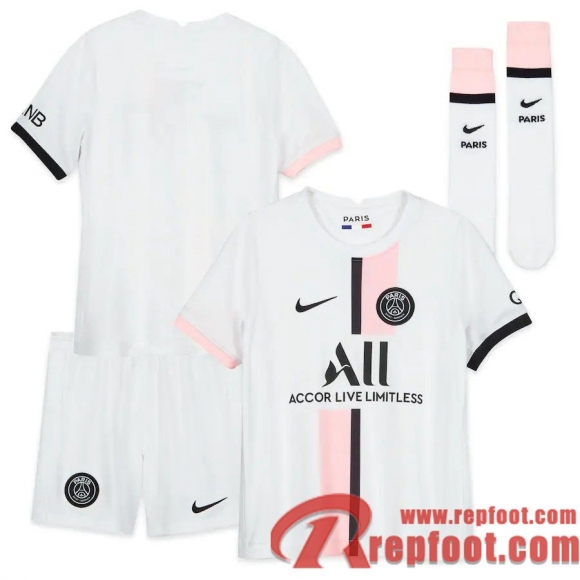 PSG Maillot De Foot Extérieur 21 22 Enfant