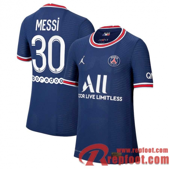 PSG Maillot De Foot Domicile 21 22 Homme # Messi 30