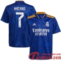 Real Madrid Maillot De Foot Extérieur 21 22 Homme # Hazard 7