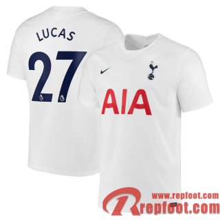 Tottenham Hotspur Maillot De Foot Domicile 21 22 Homme # Lucas 27