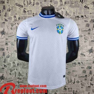 Maillot De Foot Brazil Blanc Homme 22 23 AG86
