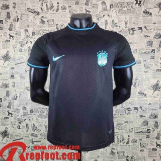 Maillot De Foot Brazil noir Homme 22 23 AG87