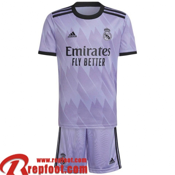 Maillot De Foot Real Madrid Exterieur Enfant 22 23 AK72